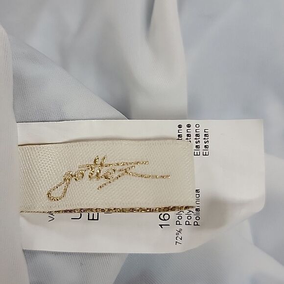 SOMA COTTEX OASIS SHADES OF BLUE ANIMAL PRINT TANKINI SWIM TOP, SIZE 12 - NEW - Picture 15 of 16